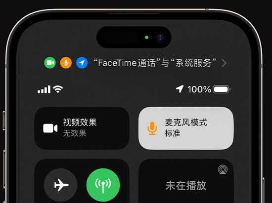 乡城苹果授权维修网点分享iPhone在通话时让你的声音更清晰 