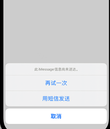 乡城apple维修iPhone上无法正常发送iMessage信息