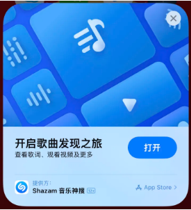 乡城苹果14维修站分享iPhone14音乐识别功能使用方法 