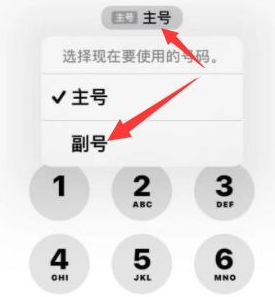 乡城苹果14维修店分享iPhone 14 Pro Max使用副卡打电话的方法 